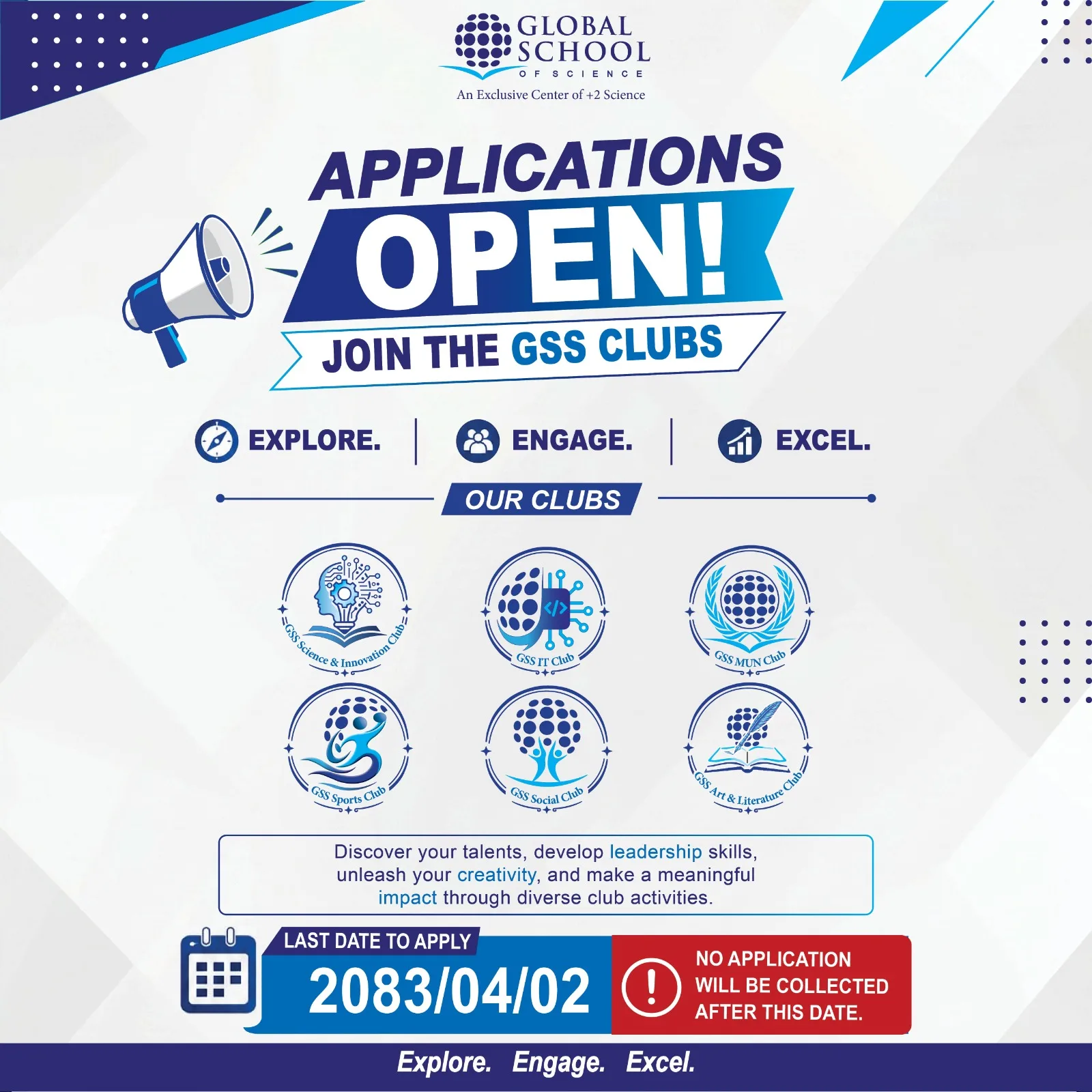 Applications Open for Club Membership